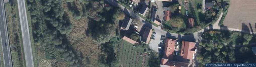Zdjęcie satelitarne Będkowo ul.