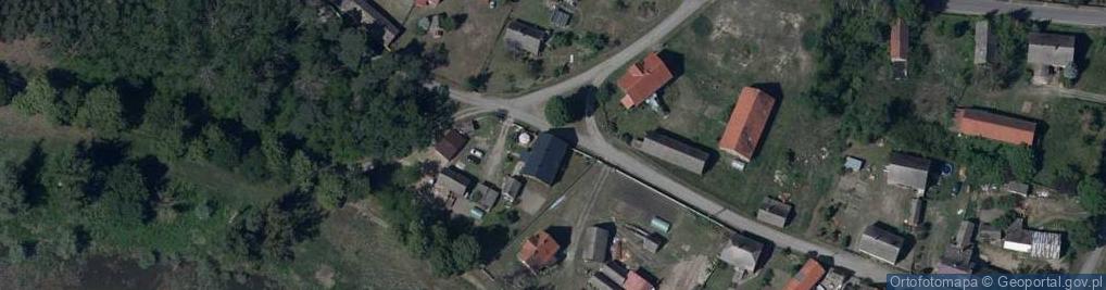 Zdjęcie satelitarne Będów ul.