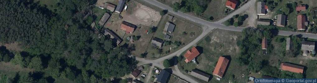 Zdjęcie satelitarne Będów ul.