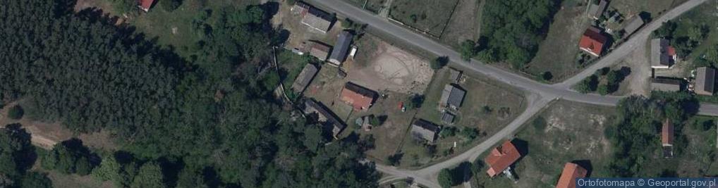 Zdjęcie satelitarne Będów ul.