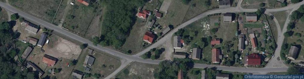 Zdjęcie satelitarne Będów ul.