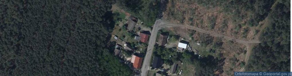 Zdjęcie satelitarne Będów ul.