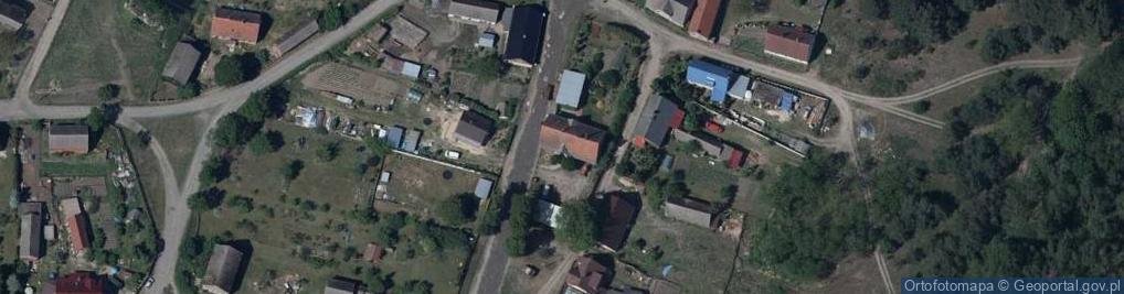 Zdjęcie satelitarne Będów ul.