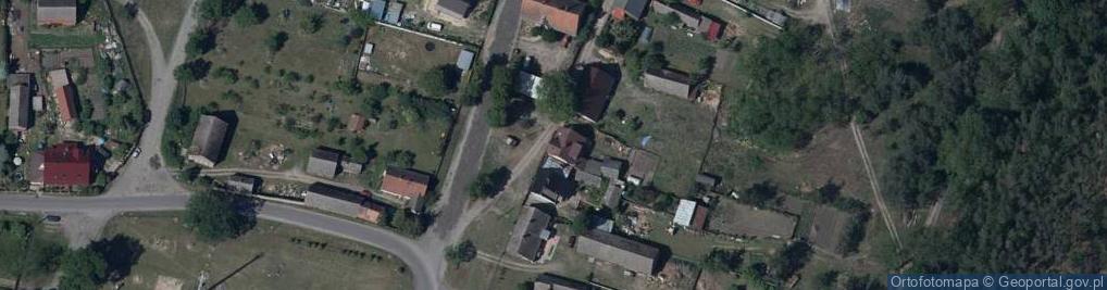 Zdjęcie satelitarne Będów ul.