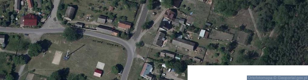 Zdjęcie satelitarne Będów ul.