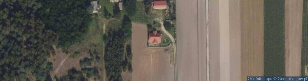 Zdjęcie satelitarne Będziechów ul.