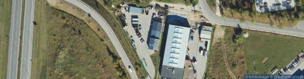 Zdjęcie satelitarne Będzieszyn ul.