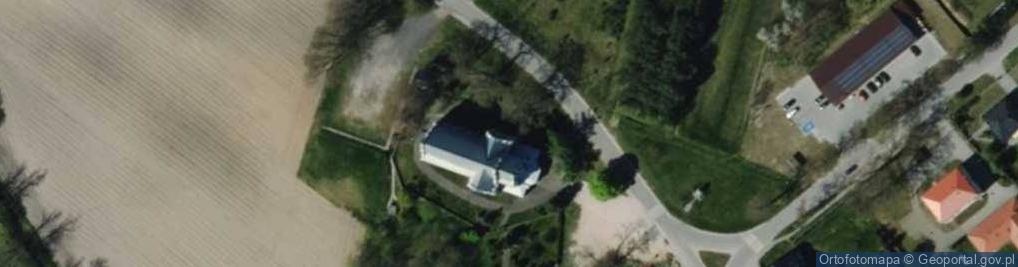 Zdjęcie satelitarne Bełdów ul.