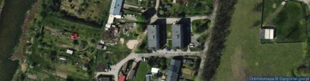 Zdjęcie satelitarne Bełdów ul.