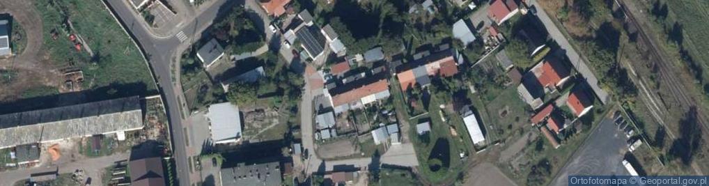 Zdjęcie satelitarne Belęcin ul.