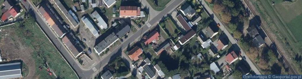 Zdjęcie satelitarne Belęcin ul.