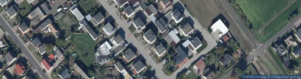 Zdjęcie satelitarne Belęcin ul.