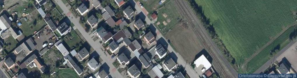 Zdjęcie satelitarne Belęcin ul.