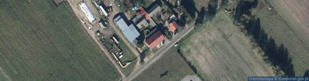 Zdjęcie satelitarne Belęcin ul.