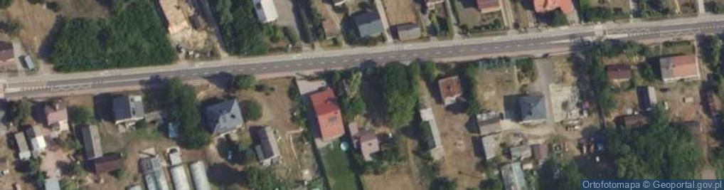 Zdjęcie satelitarne Beniaminów ul.