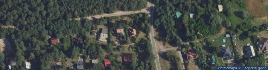 Zdjęcie satelitarne Beniaminów ul.