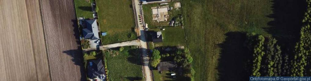 Zdjęcie satelitarne Beniaminów ul.