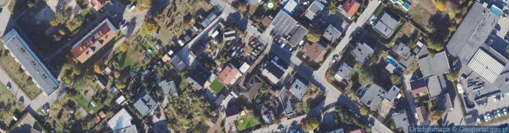 Zdjęcie satelitarne Berberysowa ul.