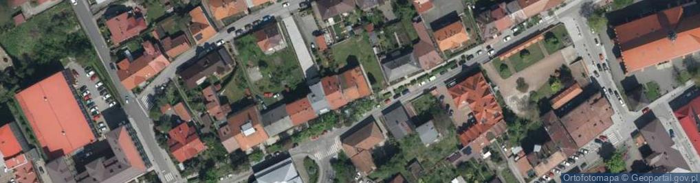 Zdjęcie satelitarne Bernardyńska ul.