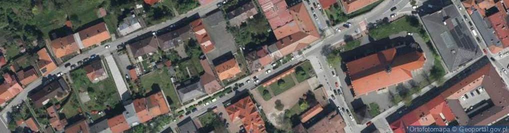 Zdjęcie satelitarne Bernardyńska ul.