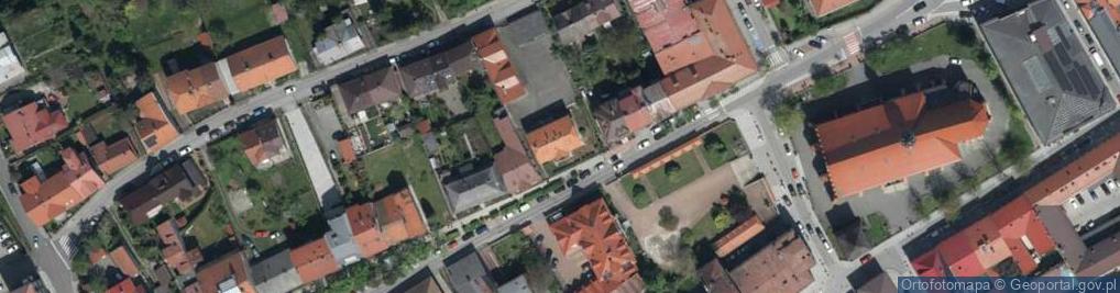 Zdjęcie satelitarne Bernardyńska ul.