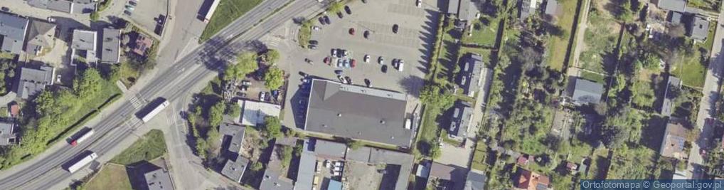 Zdjęcie satelitarne Będzińska ul.