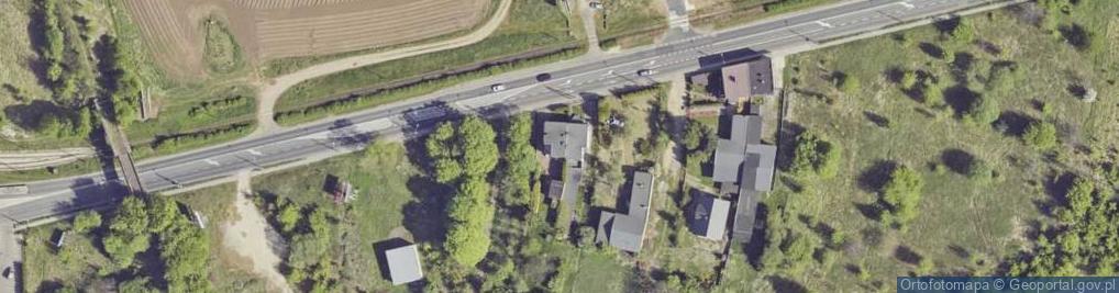 Zdjęcie satelitarne Będzińska ul.