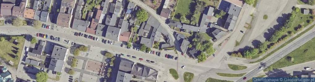 Zdjęcie satelitarne Będzińska ul.