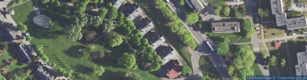 Zdjęcie satelitarne Betonowa ul.