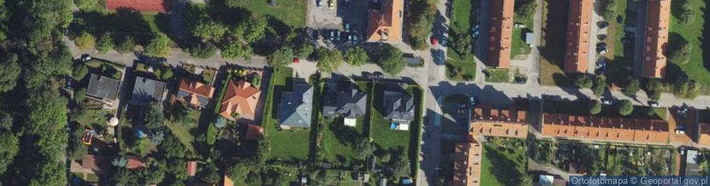 Zdjęcie satelitarne Beniowskiego Maurycego ul.