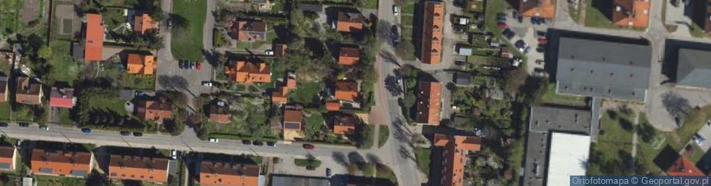 Zdjęcie satelitarne Beniowskiego Maurycego ul.