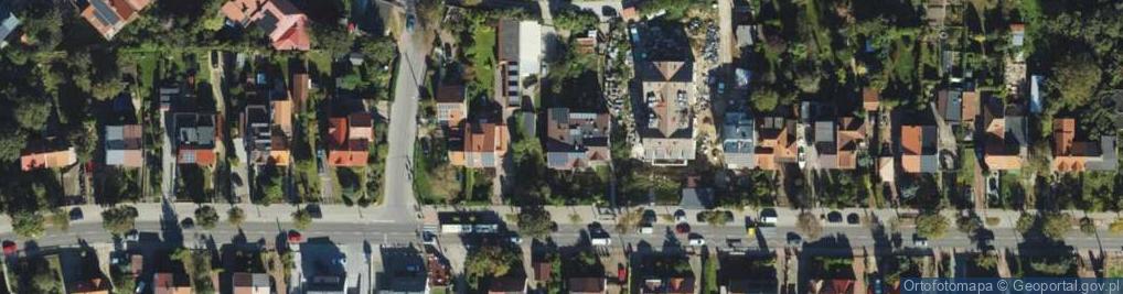 Zdjęcie satelitarne Beethovena Ludwika ul.