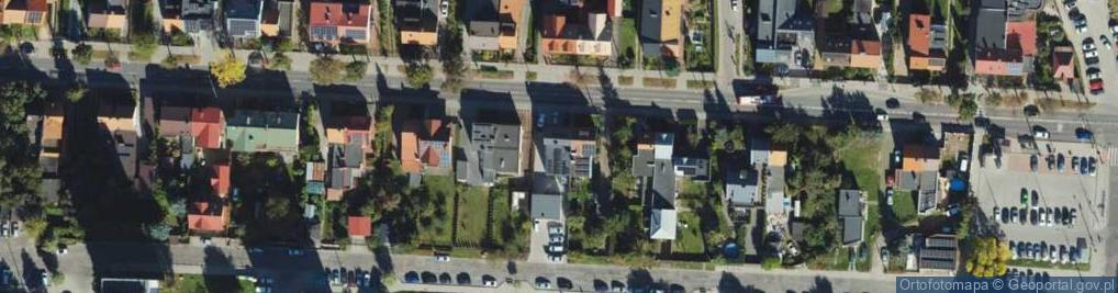 Zdjęcie satelitarne Beethovena Ludwika ul.