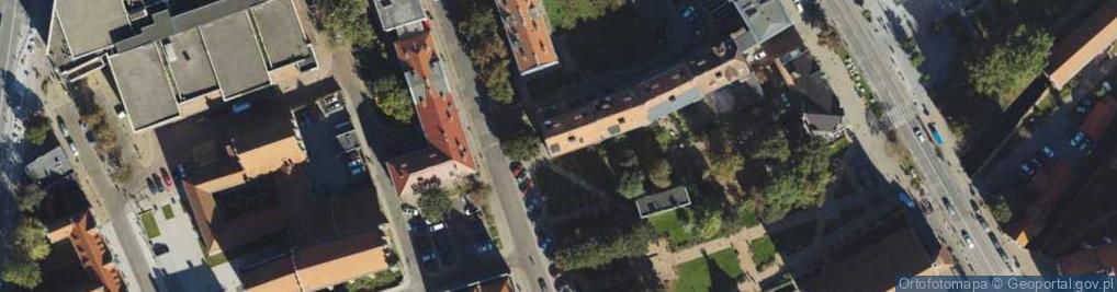 Zdjęcie satelitarne Bednarska ul.