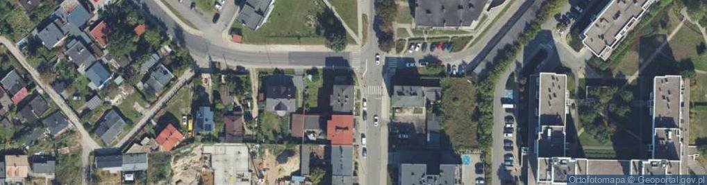 Zdjęcie satelitarne Benisławskiego ul.