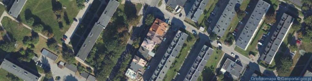 Zdjęcie satelitarne Benisławskiego ul.