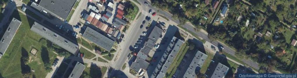 Zdjęcie satelitarne Benisławskiego ul.