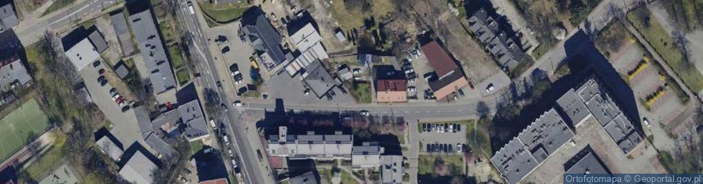 Zdjęcie satelitarne Bernardyńska ul.