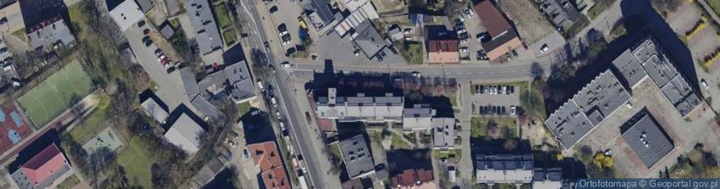 Zdjęcie satelitarne Bernardyńska ul.