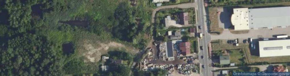 Zdjęcie satelitarne Belgijska ul.