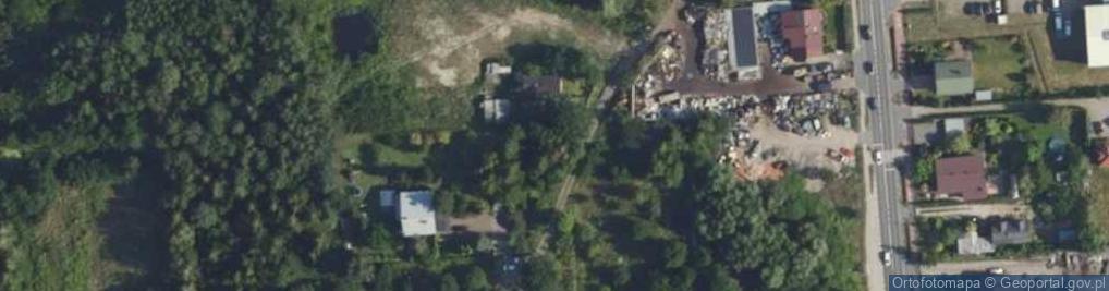 Zdjęcie satelitarne Belgijska ul.