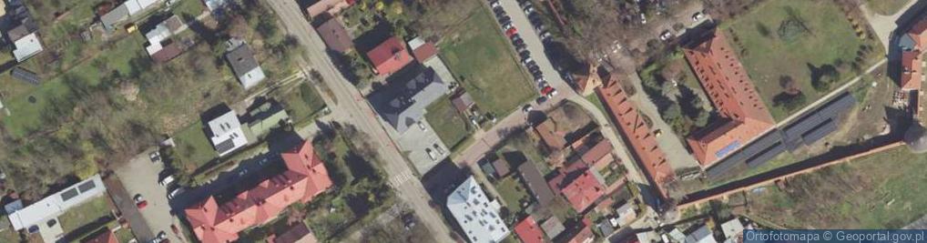 Zdjęcie satelitarne Benedyktyńska ul.