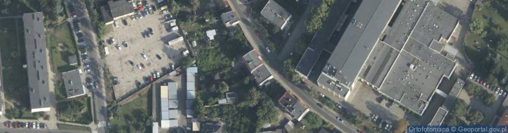 Zdjęcie satelitarne Bernardyńska ul.