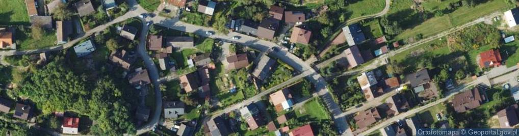 Zdjęcie satelitarne Benedyktyńska ul.