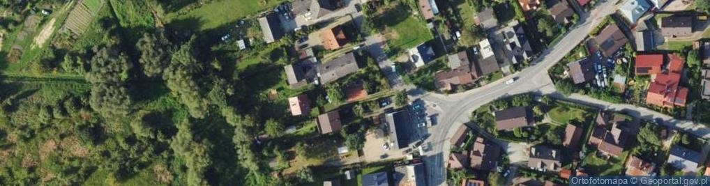 Zdjęcie satelitarne Benedyktyńska ul.