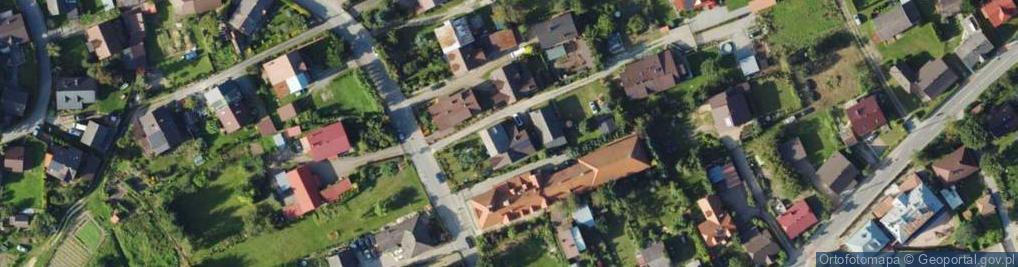 Zdjęcie satelitarne Benedyktyńska ul.