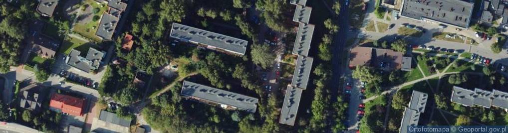 Zdjęcie satelitarne Beskidzka ul.
