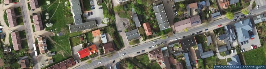 Zdjęcie satelitarne Belwederska ul.