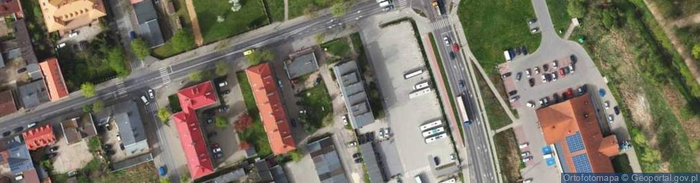 Zdjęcie satelitarne Belwederska ul.