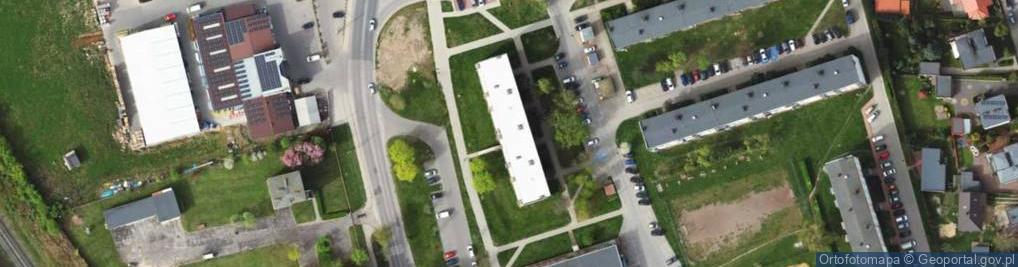 Zdjęcie satelitarne Belwederska ul.
